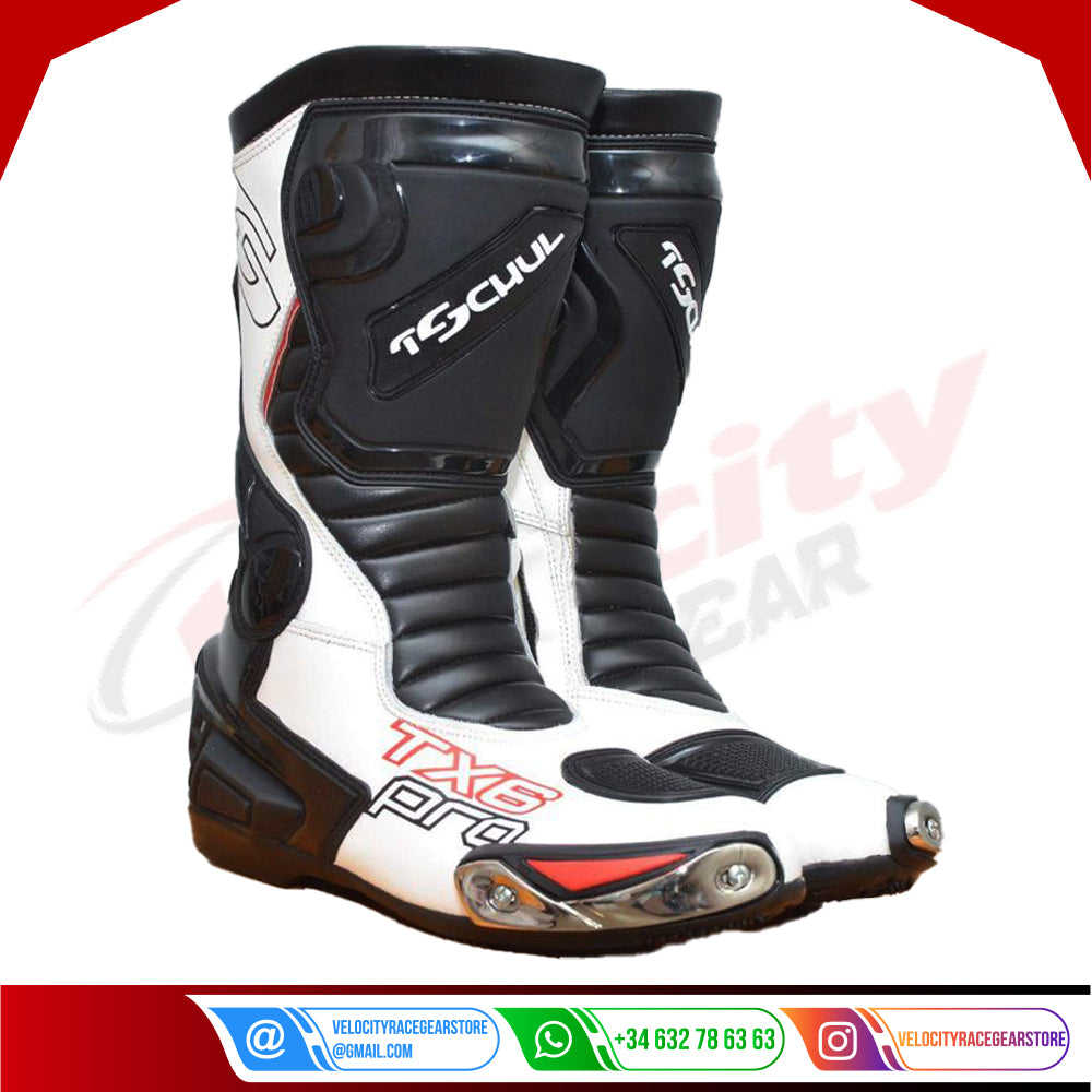Tschul Motorcycle Boots TX6-Pro - Velocity Racegear-null