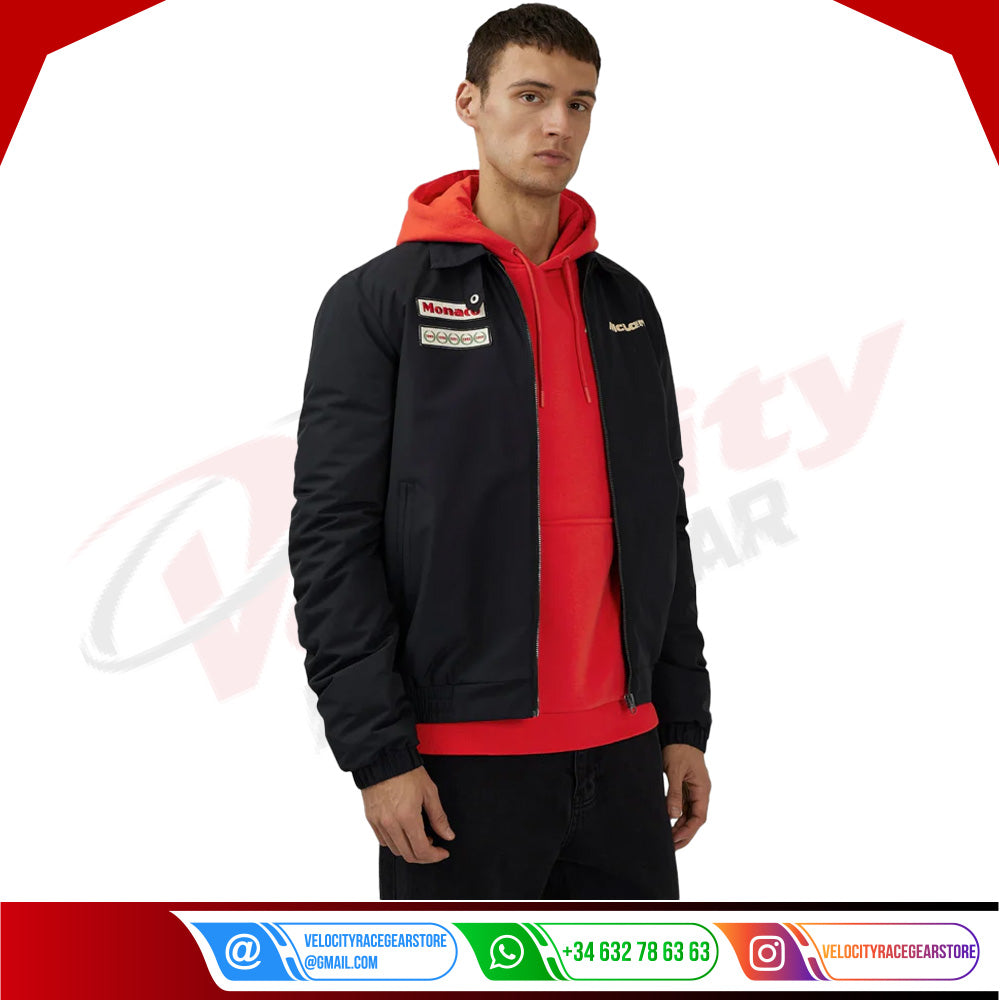Unisex Monaco Heritage Hero Jacket - Velocity Racegear-Unisex Monaco Heritage Hero Jacket - Velocity Racegear-F1 jacket