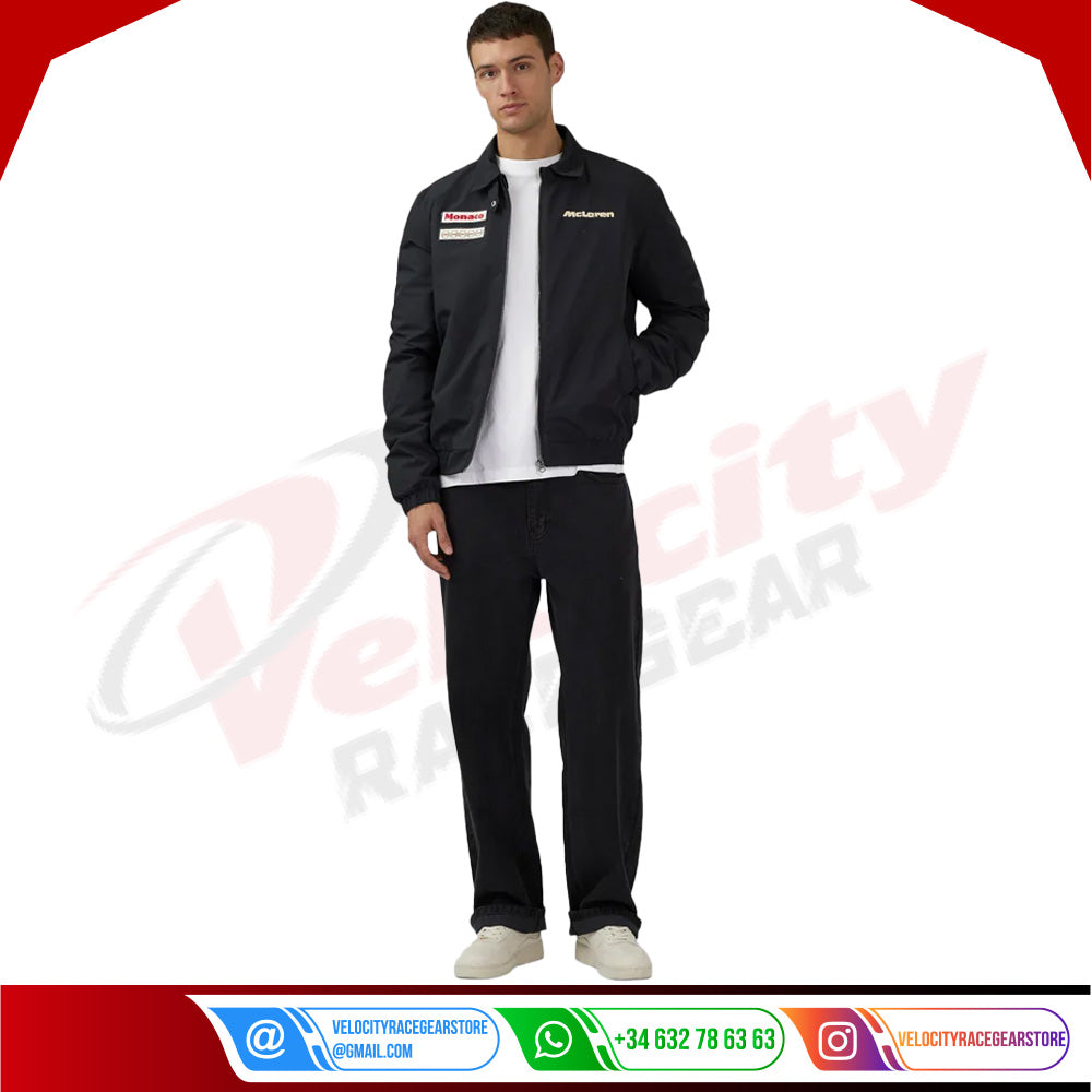Unisex Monaco Heritage Hero Jacket - Velocity Racegear-Unisex Monaco Heritage Hero Jacket - Velocity Racegear-F1 jacket