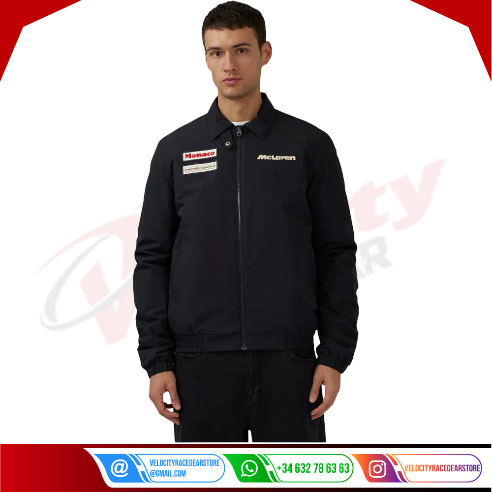 Unisex Monaco Heritage Hero Jacket - Velocity Racegear-Unisex Monaco Heritage Hero Jacket - Velocity Racegear-F1 jacket