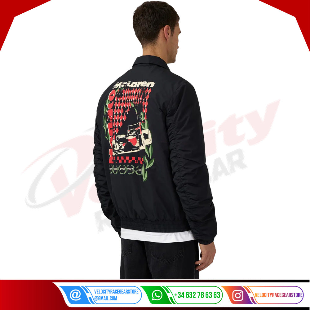 Unisex Monaco Heritage Hero Jacket - Velocity Racegear-Unisex Monaco Heritage Hero Jacket - Velocity Racegear-F1 jacket