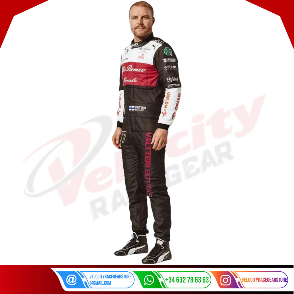 VALTTERI BOTTAS 2022 F1 RACE SUIT - USA GP - Velocity Racegear-VALTTERI BOTTAS 2022 F1 RACE SUIT - USA GP - Velocity Racegear-F1 Racing Suit