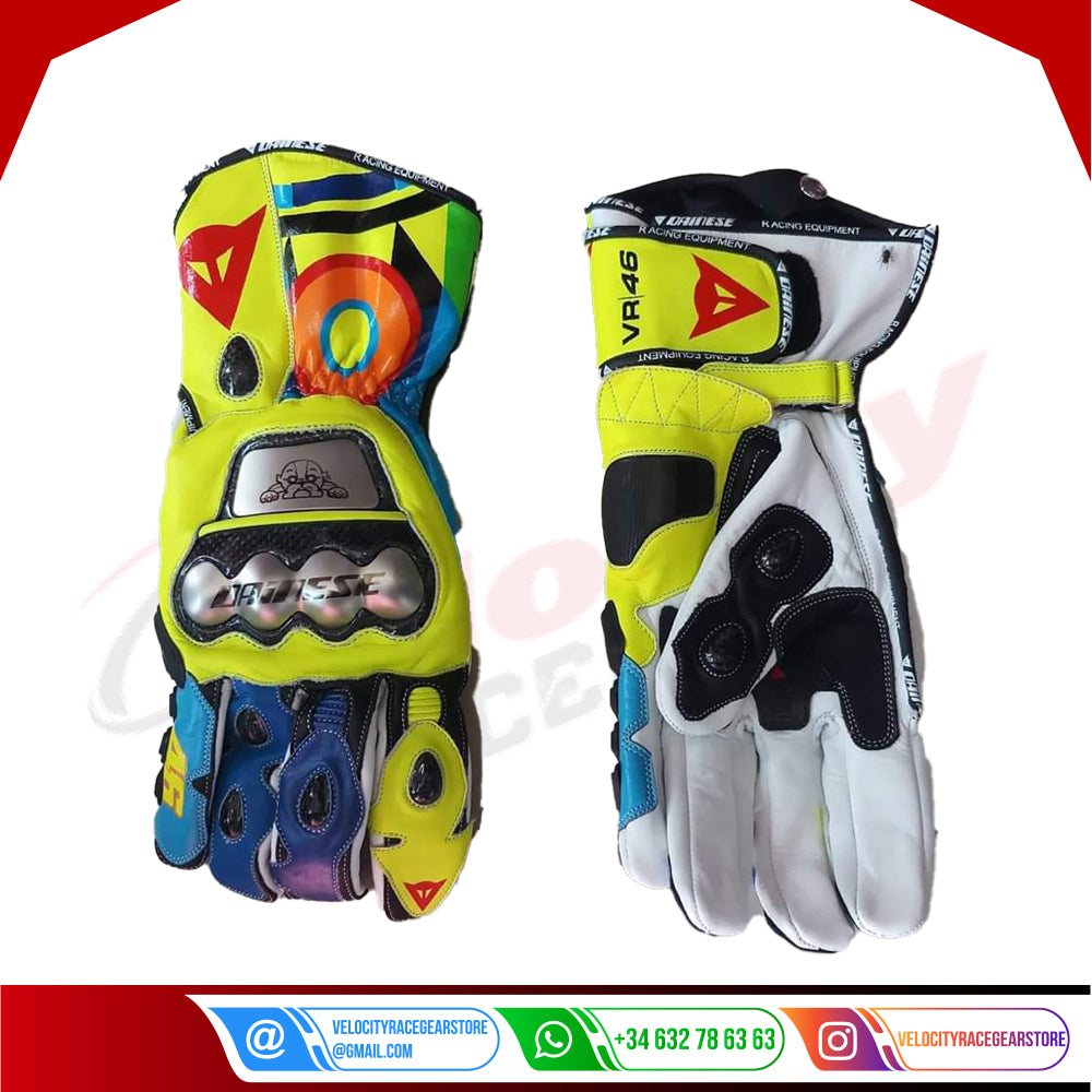Valentino Rossi Autographed Dainese Glove - Velocity Racegear-null