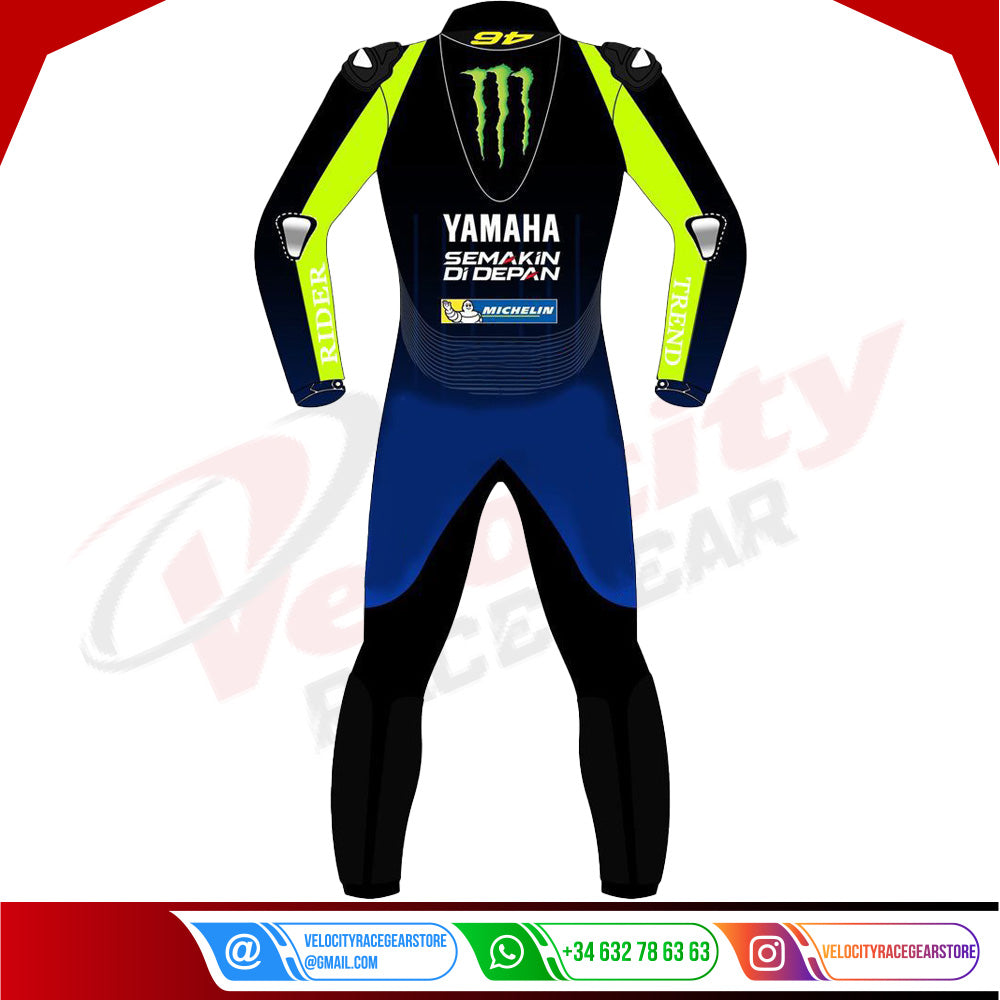 Valentino Rossi Yamaha Motorbike Suit 2020 - Velocity Racegear-null