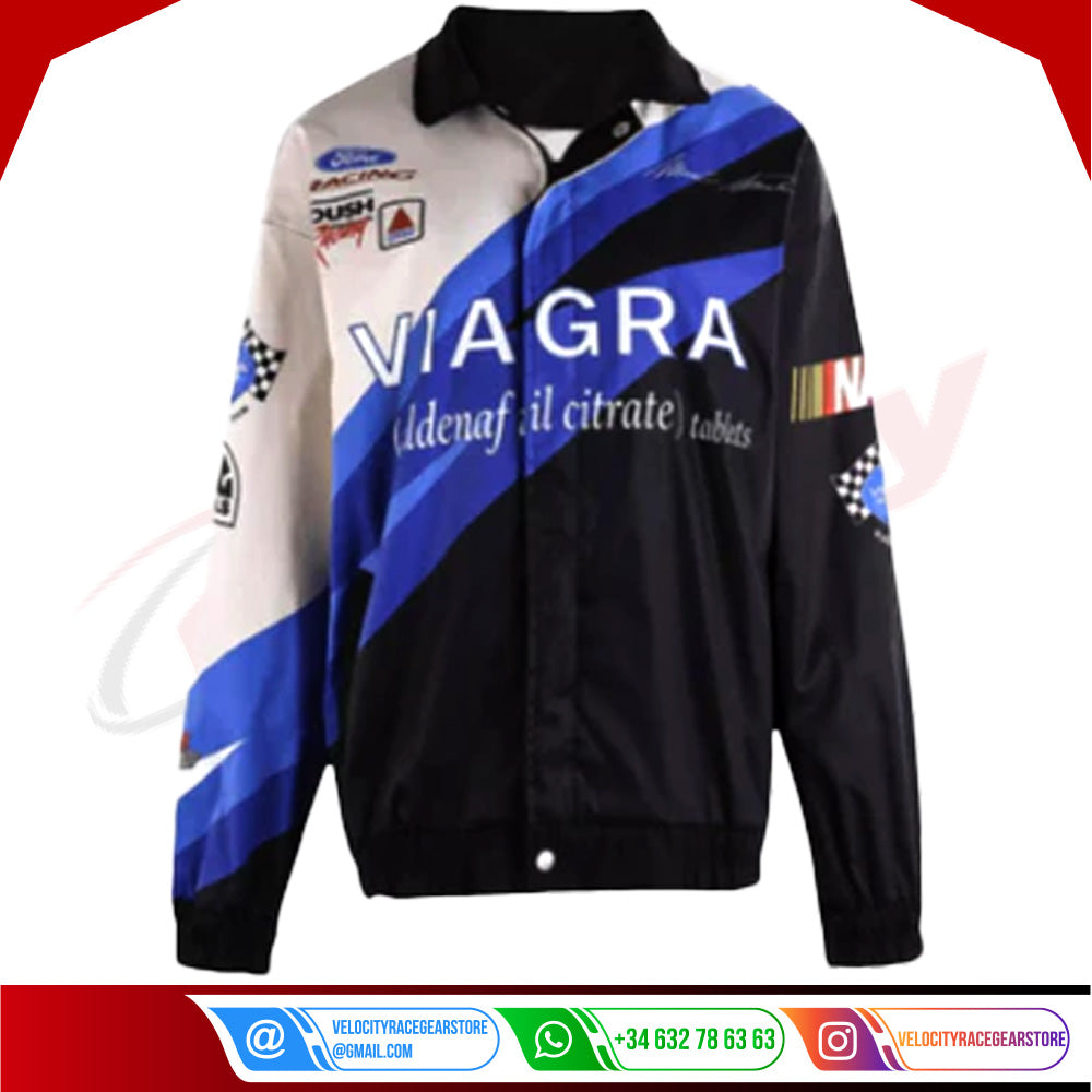 Viagra Nascar Vintage F1 Racing Jacket - Velocity Racegear-Viagra Nascar Vintage F1 Racing Jacket - Velocity Racegear-F1 jacket