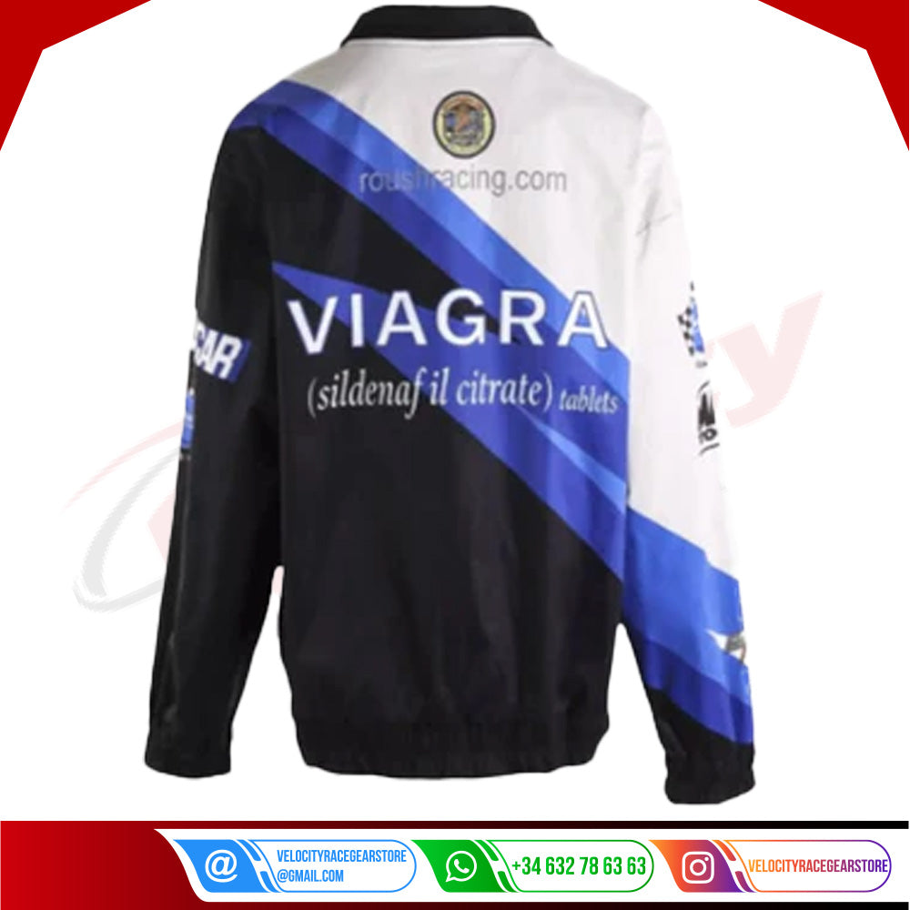 Viagra Nascar Vintage F1 Racing Jacket - Velocity Racegear-Viagra Nascar Vintage F1 Racing Jacket - Velocity Racegear-F1 jacket