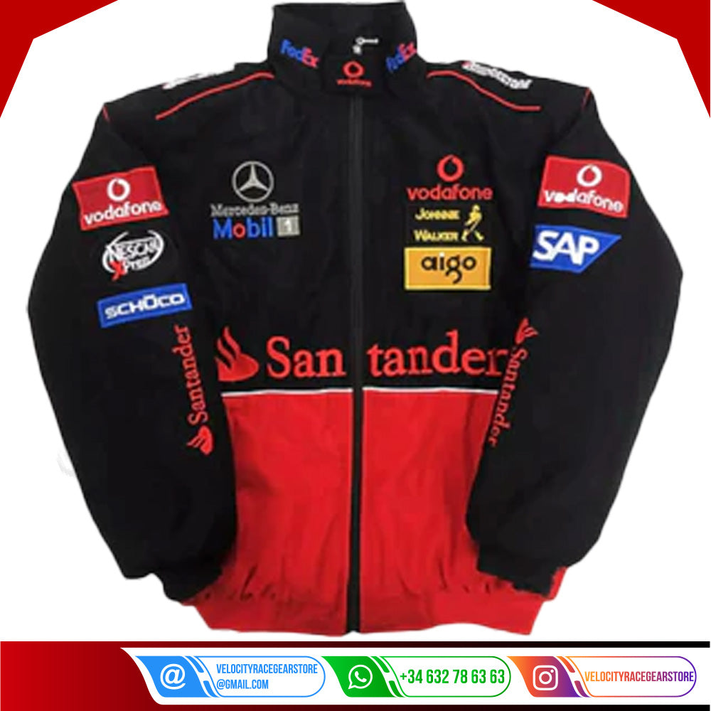 Vintage Edition Mercedes F1 Jacket - Velocity Racegear-Vintage Edition Mercedes F1 Jacket - Velocity Racegear-F1 jacket
