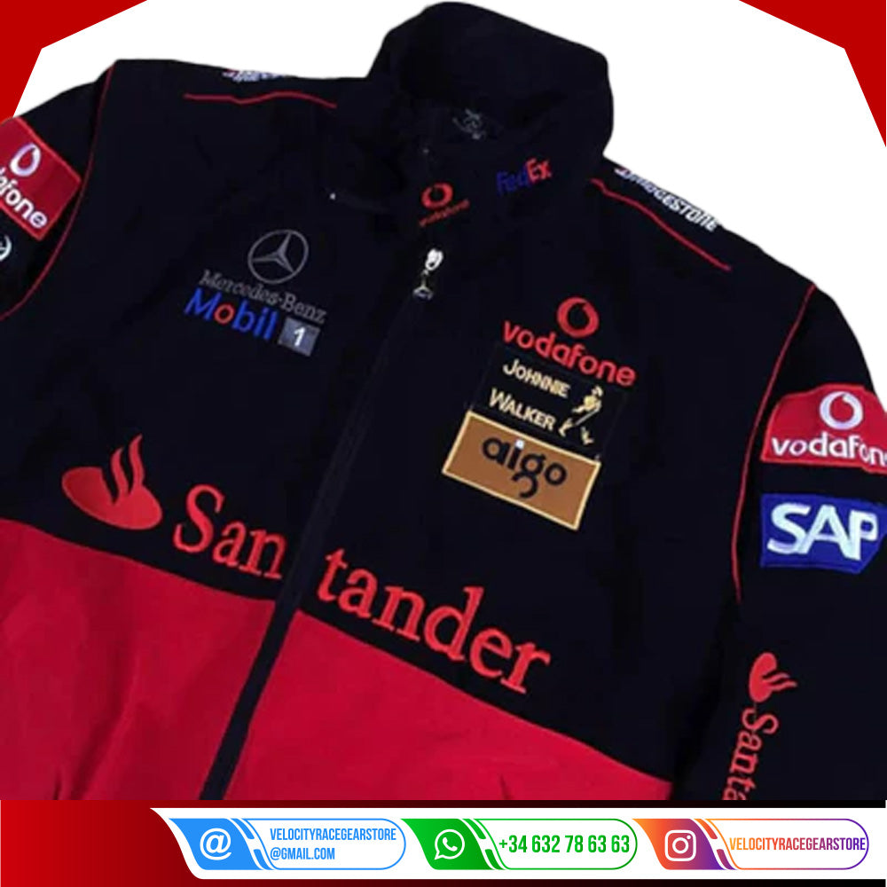Vintage Edition Mercedes F1 Jacket - Velocity Racegear-Vintage Edition Mercedes F1 Jacket - Velocity Racegear-F1 jacket