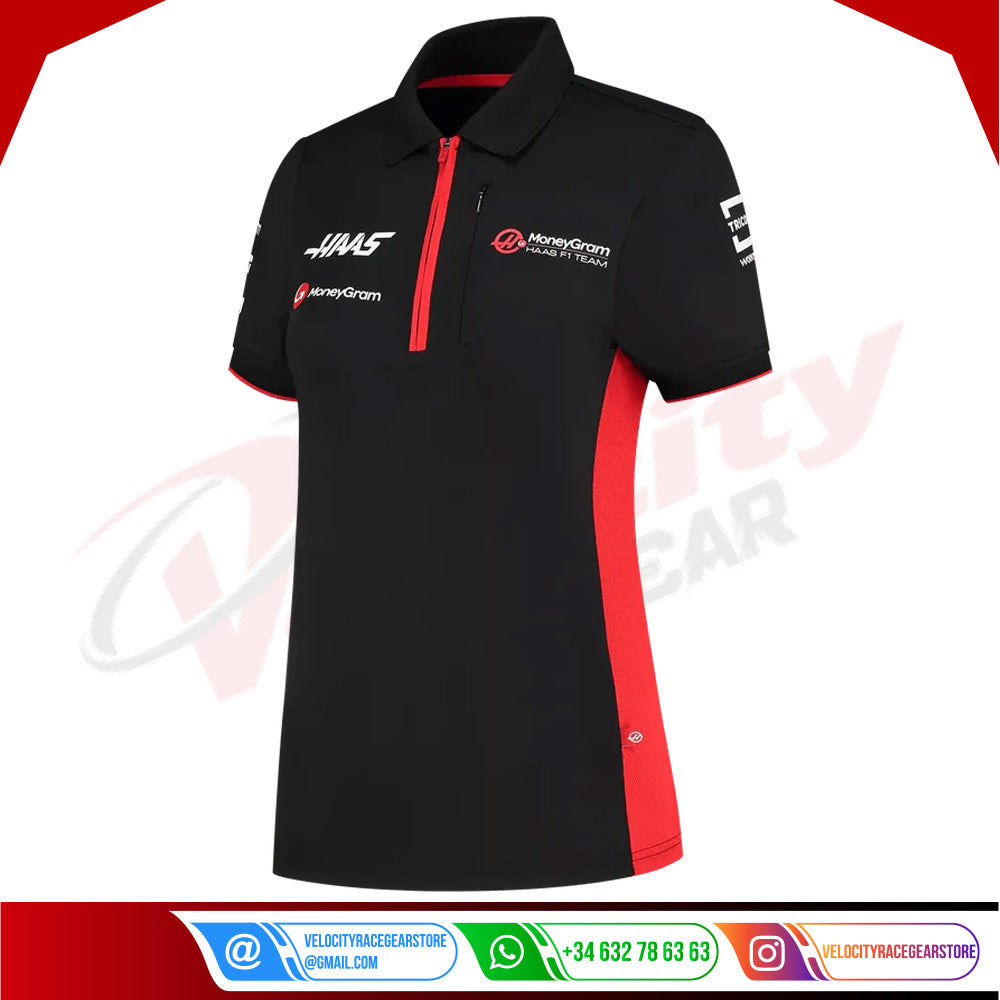 Women’s Fitted Polo Haas F1 Team