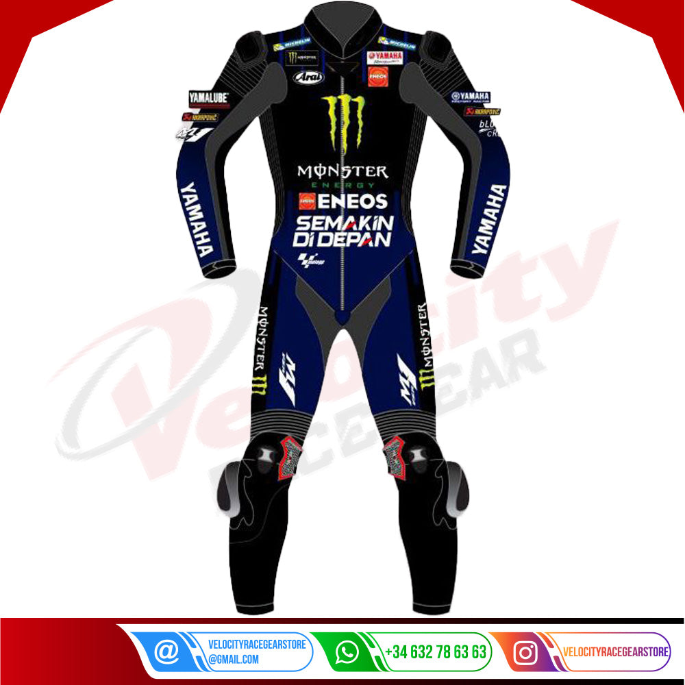Yamaha Monster Energy leather suit 2020 - Velocity Racegear-null