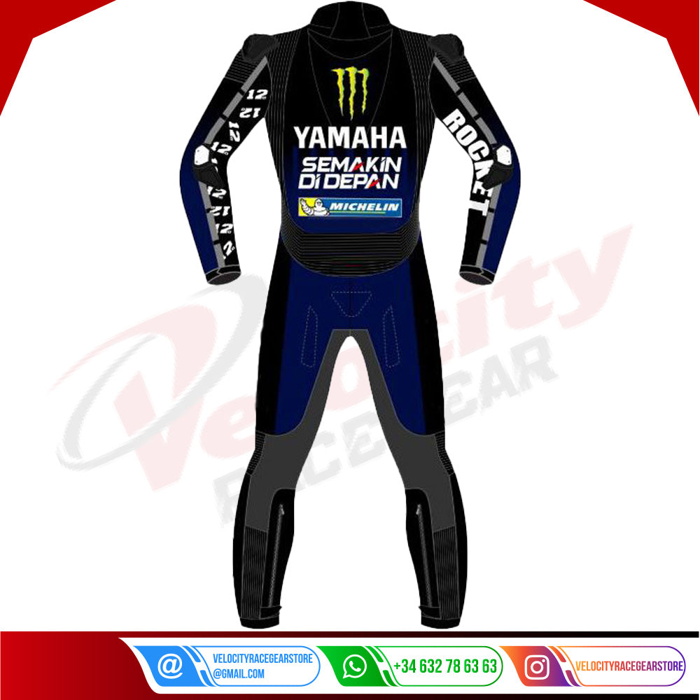 Yamaha Monster Energy leather suit 2020 - Velocity Racegear-null