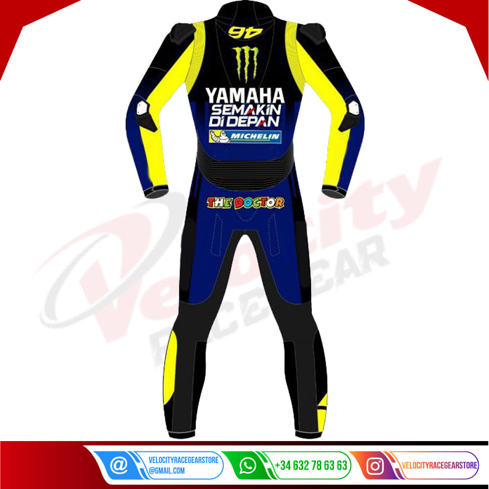 Yamaha Rossi Motorcycle Leather Suit - Velocity Racegear-null