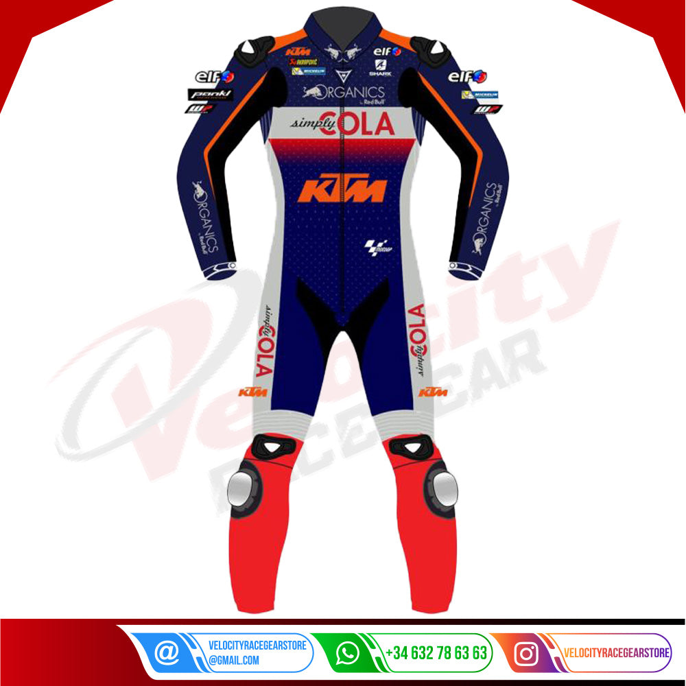 iker Lecuona KTM Motorbike Leather Suit 2020 - Velocity Racegear-null