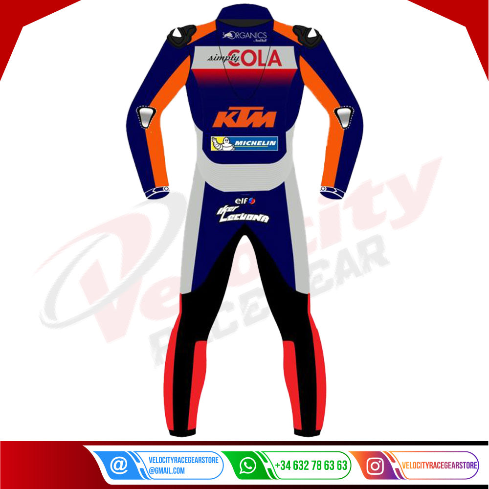 iker Lecuona KTM Motorbike Leather Suit 2020 - Velocity Racegear-null